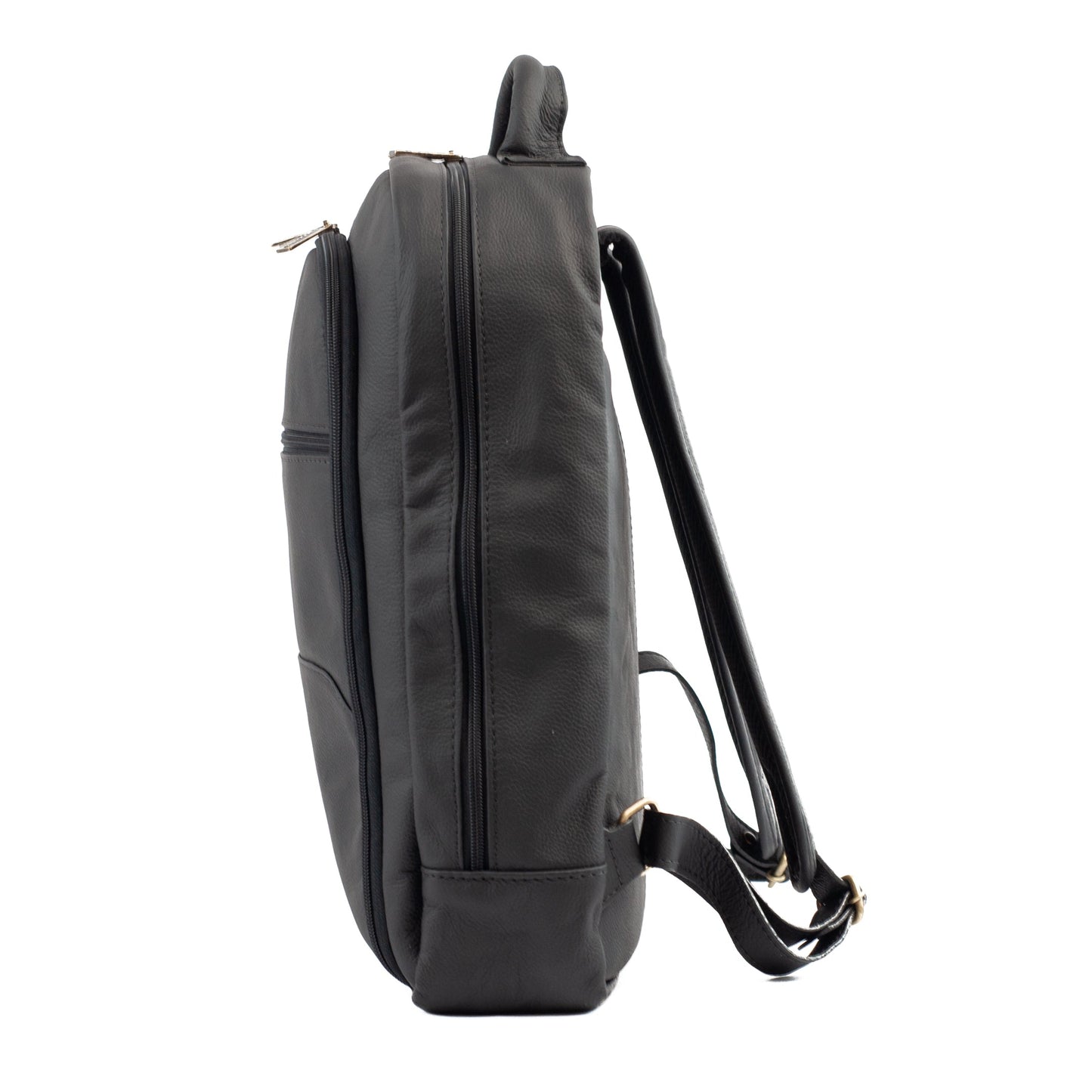 Mochila de Couro La Fenice Preto 0100933