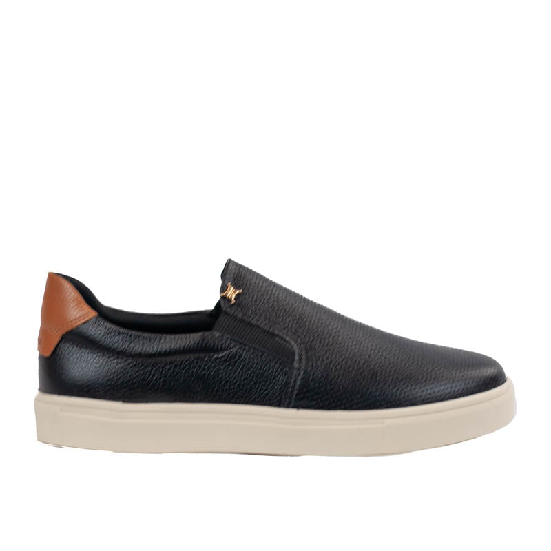 Tênis de Couro La Fenice Floter Furadinho Preto 105880