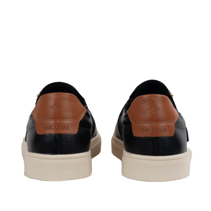 Tênis de Couro La Fenice Floter Furadinho Preto 105880
