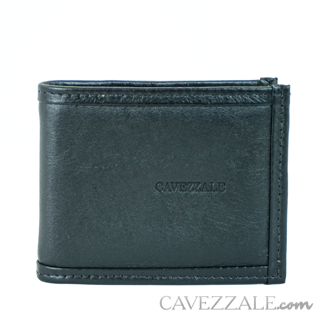 Carteira Couro Masculina Grande La Fenice Preto 050040