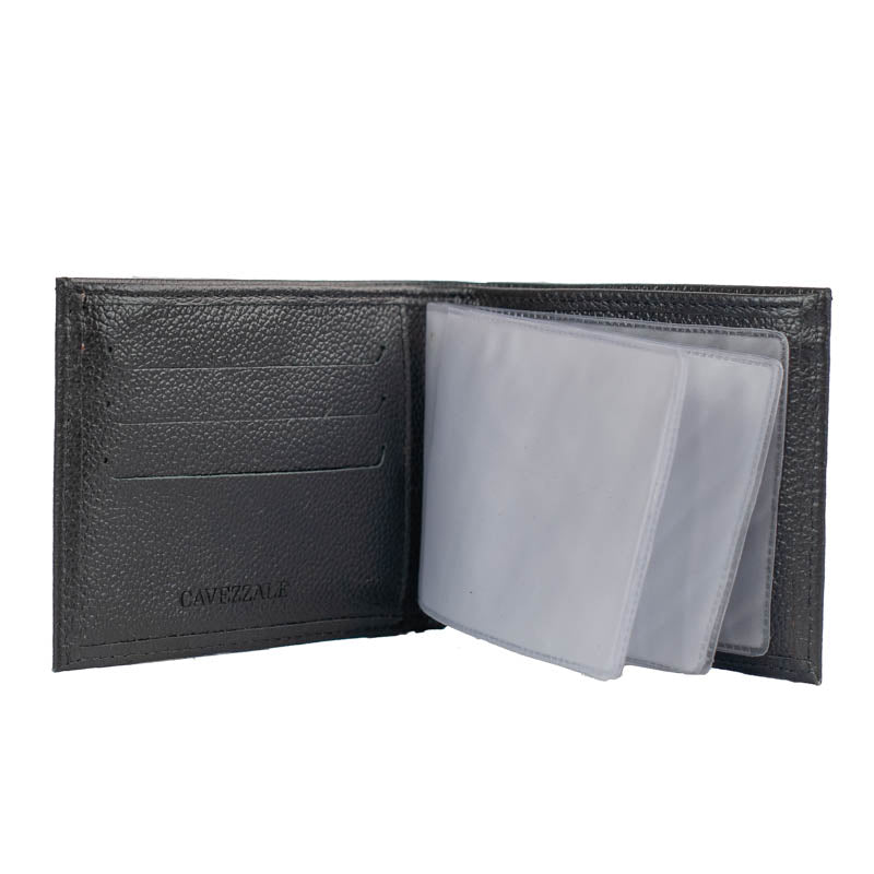 Carteira de Couro Masculina Grande La Fenice Preto 097950