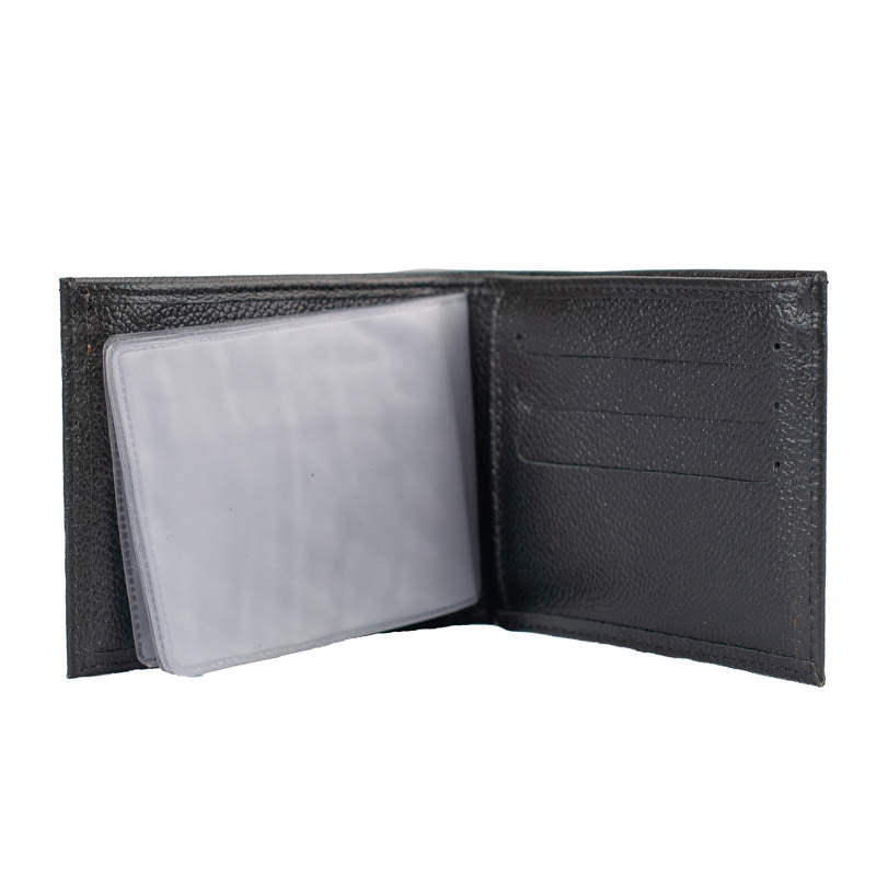 Carteira de Couro Masculina Grande La Fenice Preto 097950