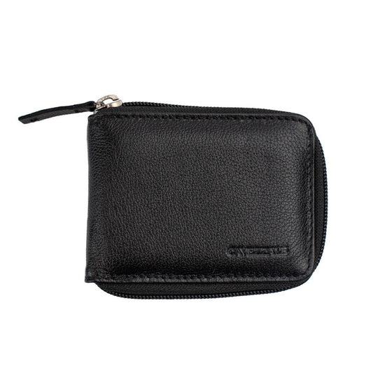 Carteira de Couro Masculina Média La Fenice Preto 0101255