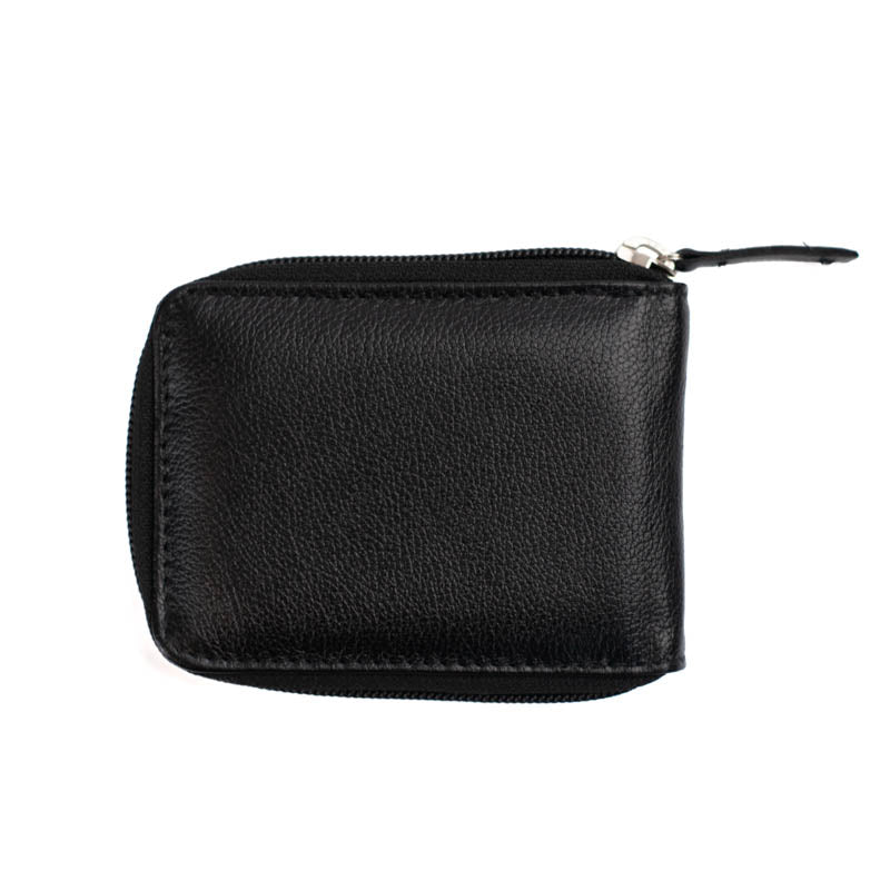 Carteira de Couro Masculina Média La Fenice Preto 0101255
