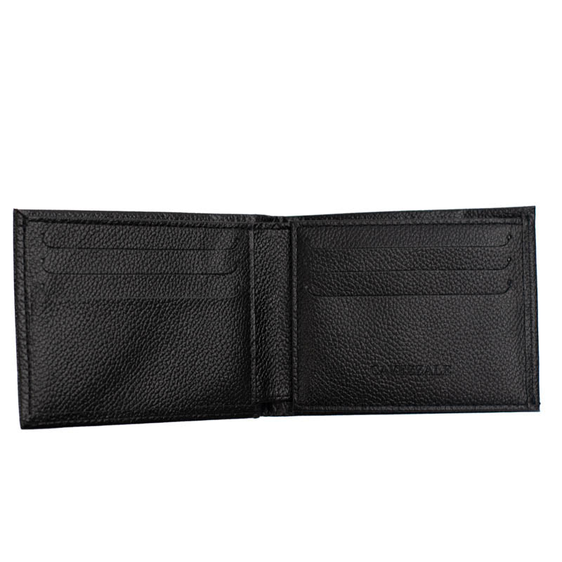 Carteira de Couro Masculina Média La Fenice Preto 097951