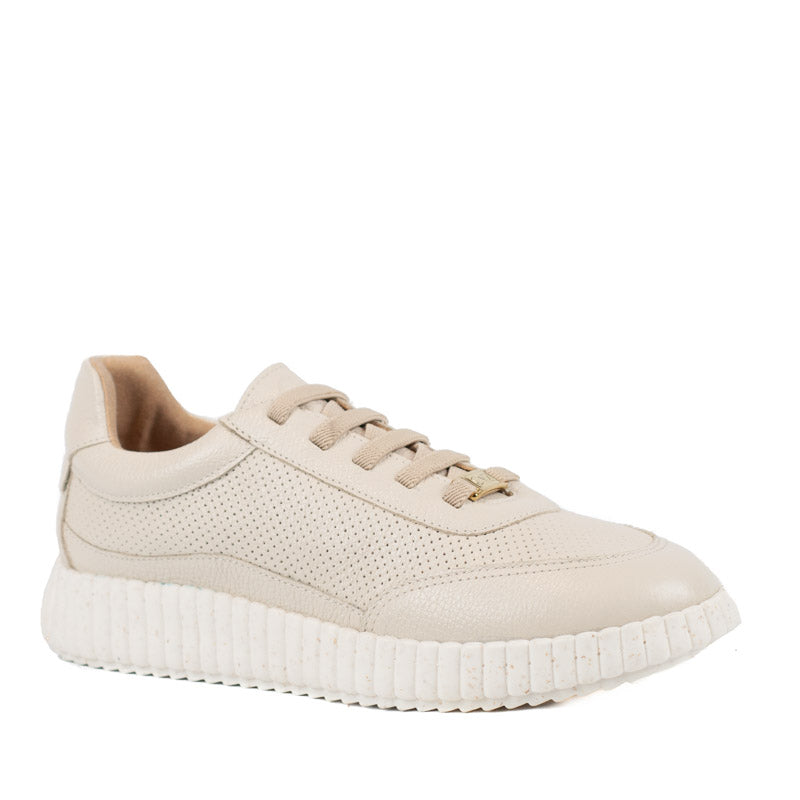 Tênis de Couro Floter La Fenice Off White 105881