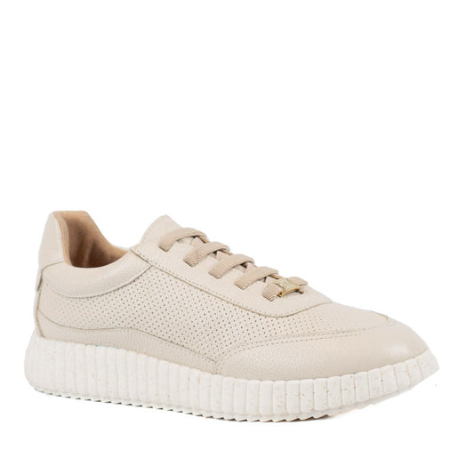 Tênis de Couro Floter La Fenice Off White 105881