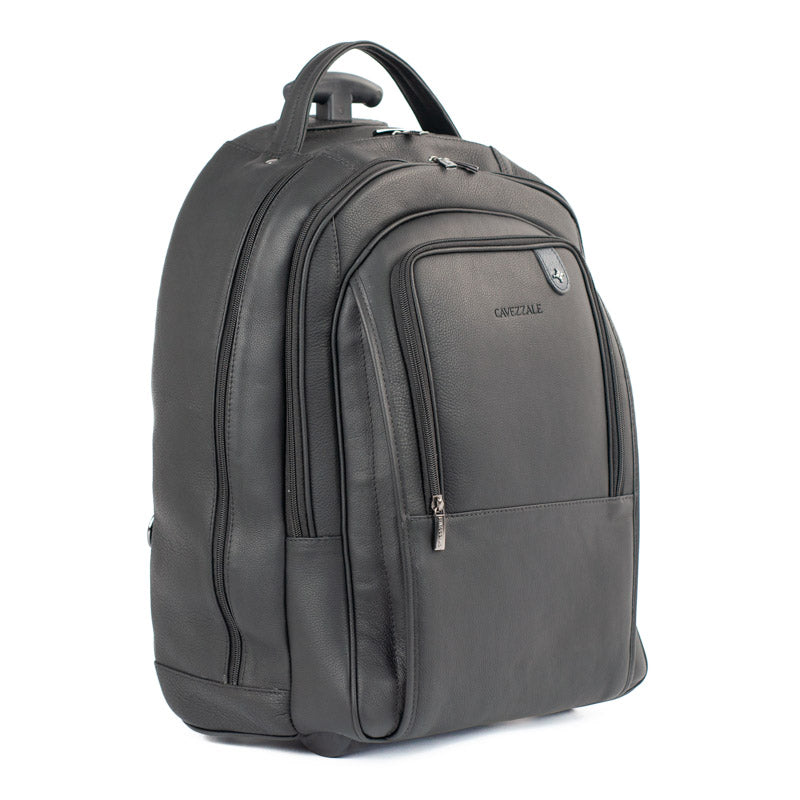 Mochila c/ Rodas de Couro Búfalo La Fenice Café 105474