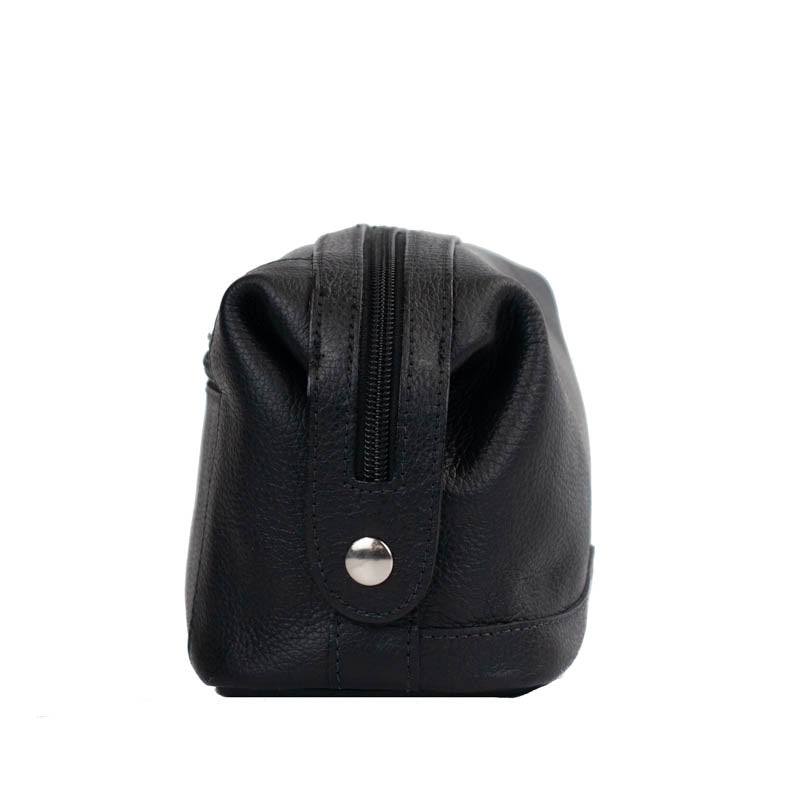 Necessaire Couro La Fenice Preto 000488