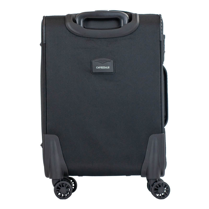 Mala de Bordo 10 Kg Poliéster 4 Rodas Antifurto La Fenice Siena Preto 105828
