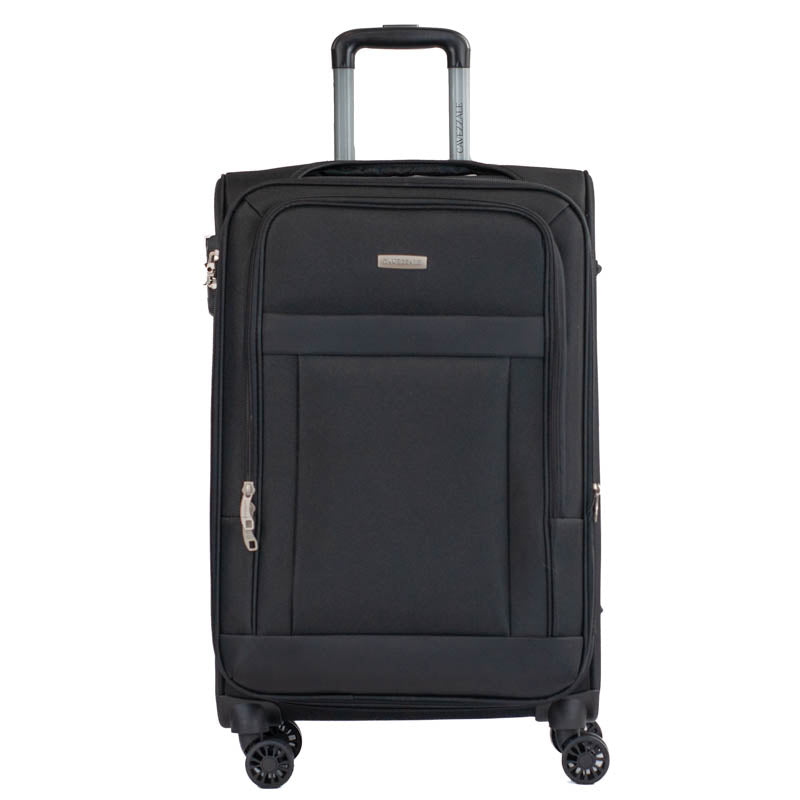 Mala de Viagem Grande La Fenice Siena Poliéster Preto 105830