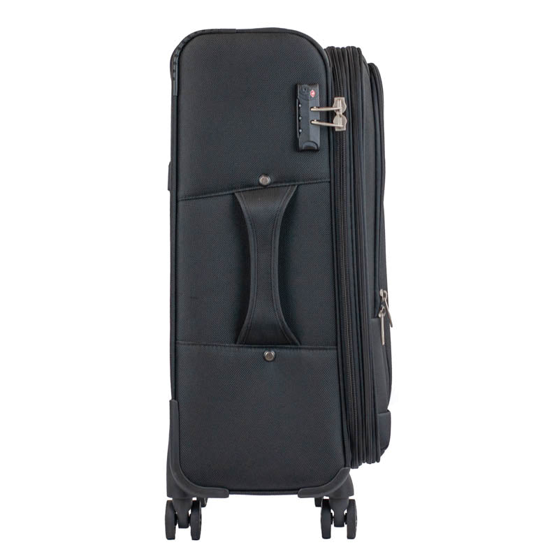 Mala de Viagem Média La Fenice Siena Poliéster Preto 105829