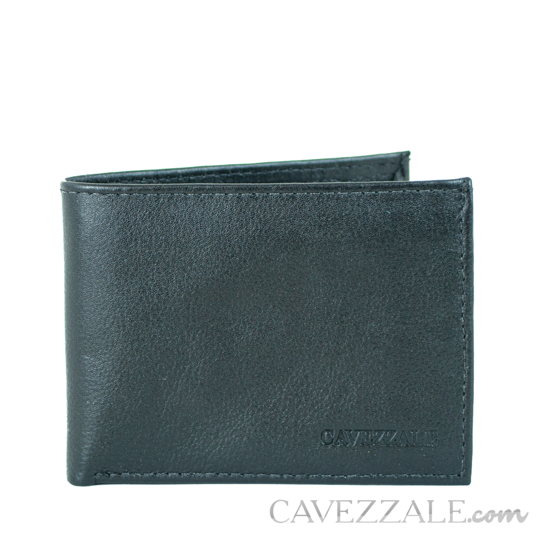 Carteira Couro Masculina Média La Fenice Preto 015667