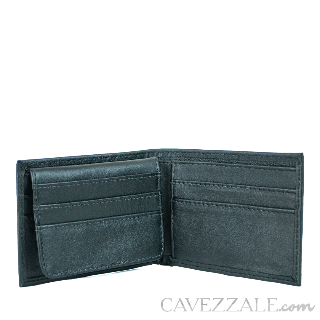 Carteira Couro Masculina Média La Fenice Preto 015667