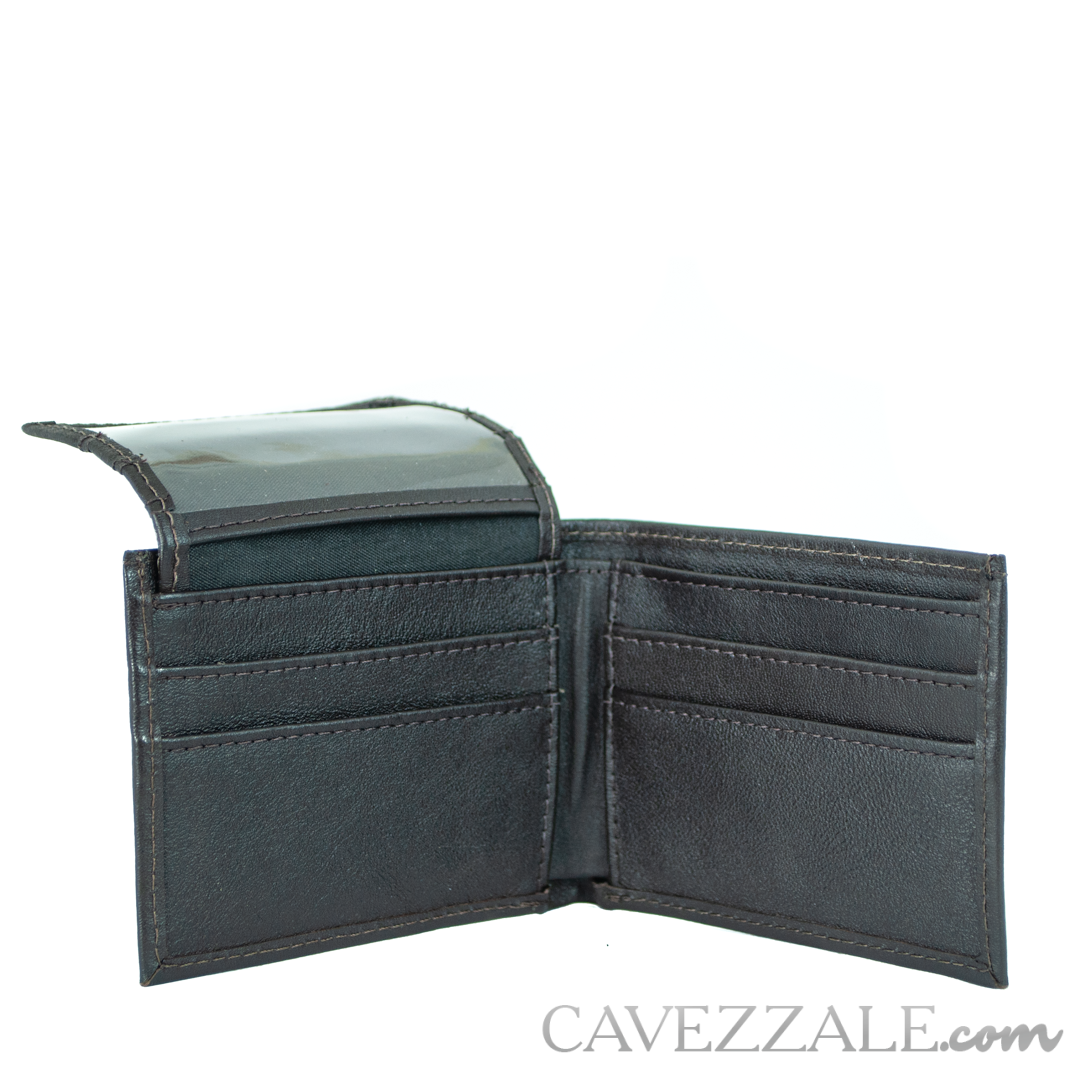 Carteira Couro Masculina Média La Fenice Marrom 015667
