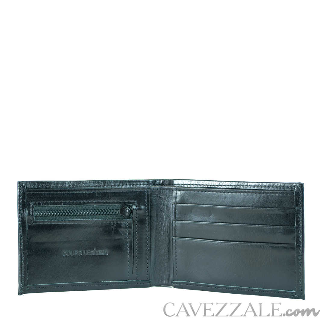 Carteira Couro La Fenice Preto 056138