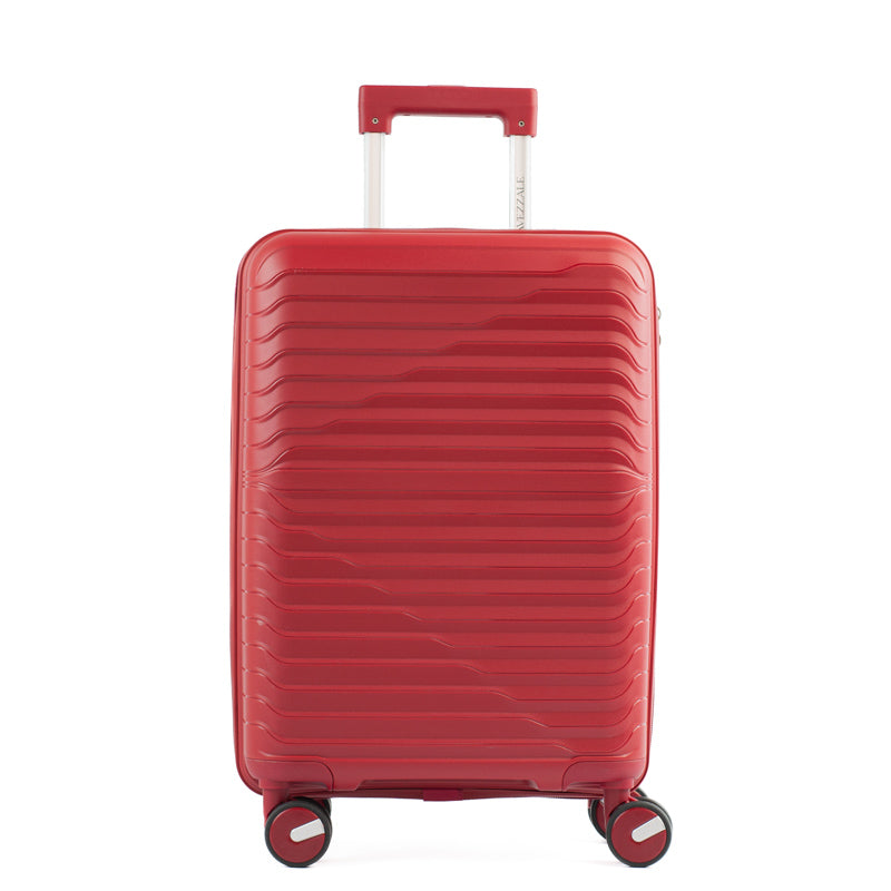 Mala de Viagem Pequena La Fenice com Zíper Antifurto Firenze Polipropileno Vermelho 105118