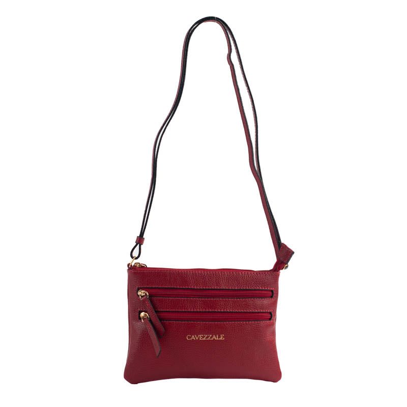 Bolsa Tiracolo Pequena Couro La Fenice Cereja 100971