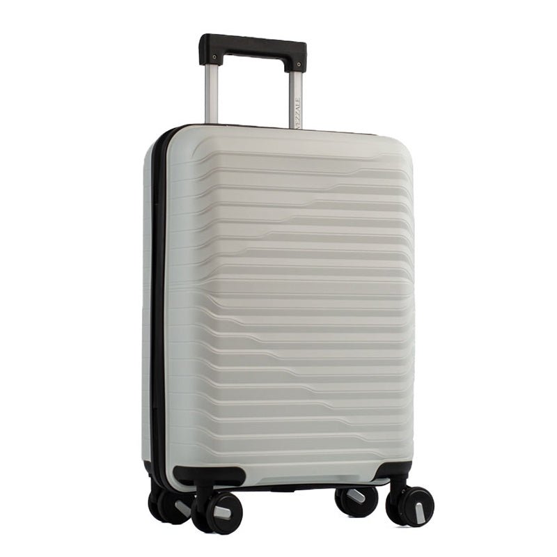 Mala de Viagem Pequena La Fenice com Zíper Antifurto Firenze Polipropileno Branco 105118