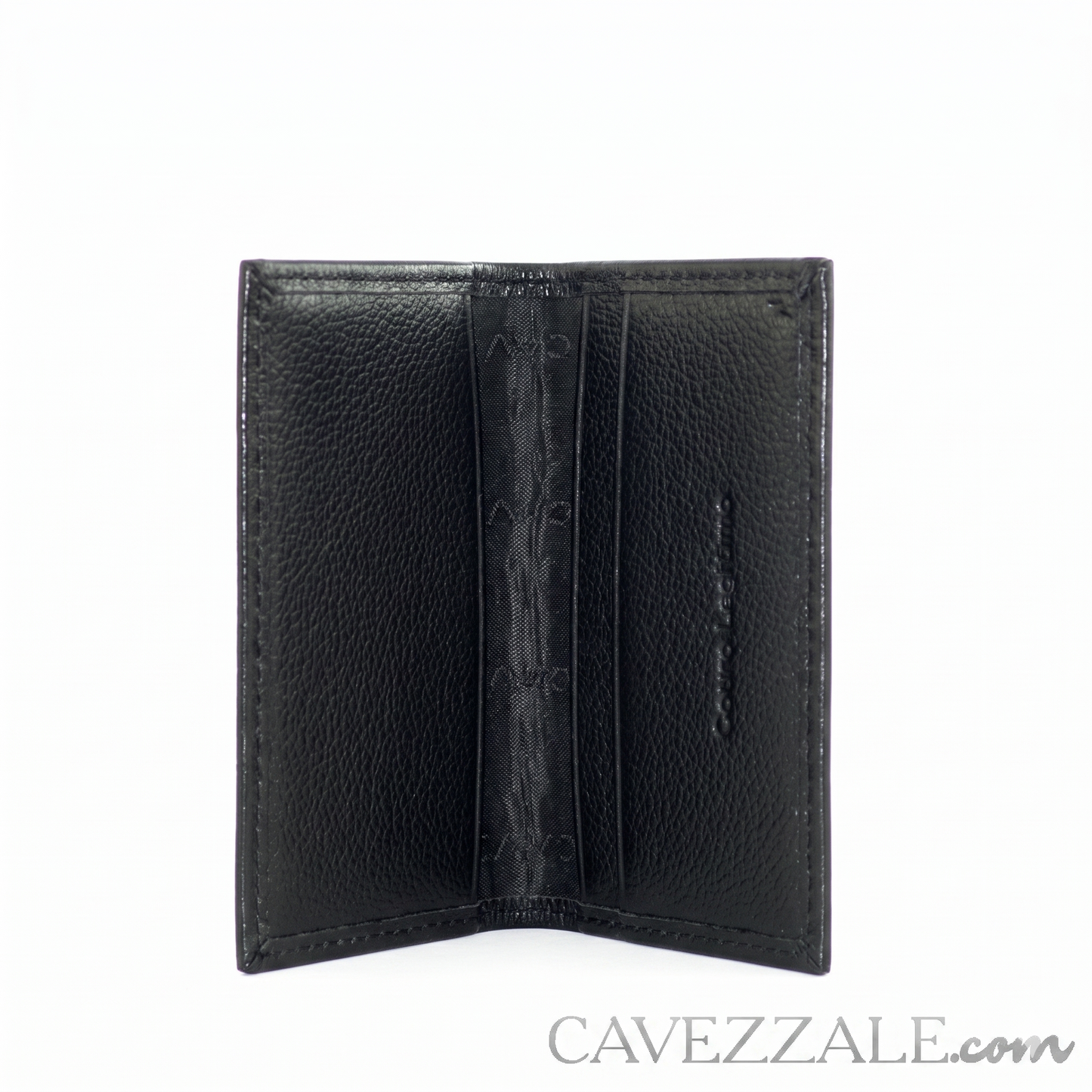 Porta Cartão Couro Médio Preto La Fenice 055885