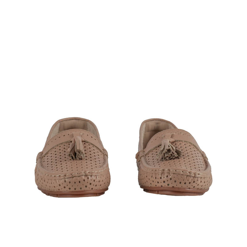 Mocassim de Couro La Fenice Floter Avelã 105636